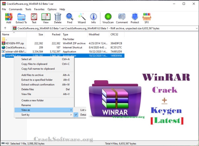WinRAR Crack 6.0 Keygen Free Download 2021