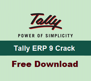Tally ERP 9 Crack Free Download