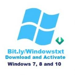 Bit.ly/Windowstxt Download Windows 7, 8, 10 – 100% Working